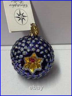 Christopher Radko Star Berry 01-0321-0 Christmas Ornament New Rare G