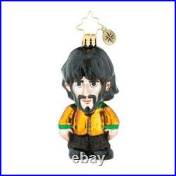 Christopher Radko THE BEATLES Little Gems Ornaments John Paul Ringo George Set 4 Christopher Radko THE BEATLES Little Gems Ornaments John Paul Ringo George Set 4