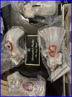 Christopher Radko THE BOO BOYS Set of 4 Original Box. SEALED/NEVER OPENED wraps