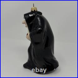 Christopher Radko THE HAG Evil Queen Snow White Seven Dwarfs 1998 Glass Ornament
