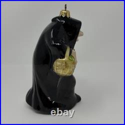 Christopher Radko THE HAG Evil Queen Snow White Seven Dwarfs 1998 Glass Ornament