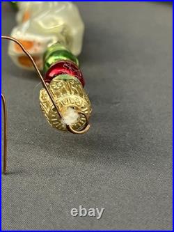 Christopher Radko TORTOISE AND THE HARE 99-025-0 Blown Glass 36 Garland withBox