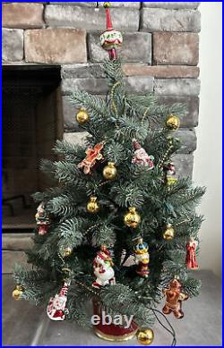 Christopher Radko Teleflora Christmas Tree Light Up Mini Ornaments 21 2007 Box