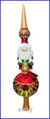 Christopher Radko The Center Of Attention Retired 1019496 Tree Topper 17.5