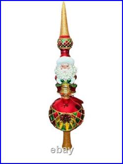 Christopher Radko The Center Of Attention Retired 1019496 Tree Topper 17.5