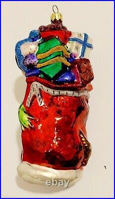 Christopher Radko The Grinch Large Glass Ornament