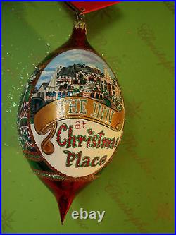 Christopher Radko The Inn At Christmas Place Glass Ornament