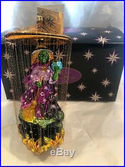 Christopher Radko This Brew's for You Witch Halloween Christmas ornament Box