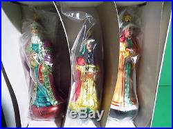 Christopher Radko Three Wise Men The Nativity Ornaments Limited Edition