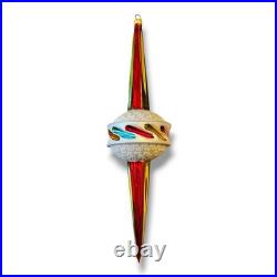 Christopher Radko Thunderbolt Christmas Ornament 12.5 Number 92-178-0