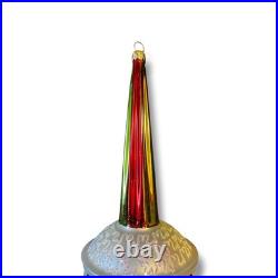 Christopher Radko Thunderbolt Christmas Ornament 12.5 Number 92-178-0