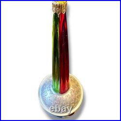 Christopher Radko Thunderbolt Christmas Ornament 12.5 Number 92-178-0