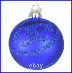 Christopher Radko Tory Burch Bloomingdales Large Christmas Tree Ornament Ball