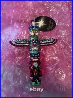 Christopher Radko Totem Tidings Ornament