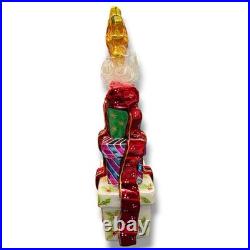 Christopher Radko Tower of Treasures Finial w Original Packaging