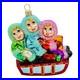 Christopher_Radko_Triple_The_Fun_Glass_Christmas_Ornament_5_RARE_VTG_01_unsj