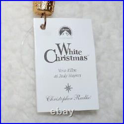 Christopher Radko VERA-ELLEN White Christmas Ornament 99-wht-01 Very RARE