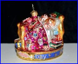 Christopher Radko VISIONS OF SUGAR PLUMS Christmas Ornament 1017967 MINT