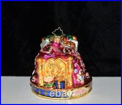 Christopher Radko VISIONS OF SUGAR PLUMS Christmas Ornament 1017967 MINT