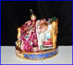 Christopher Radko VISIONS OF SUGAR PLUMS Christmas Ornament 1017967 MINT