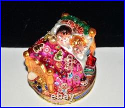 Christopher Radko VISIONS OF SUGAR PLUMS Christmas Ornament 1017967 MINT