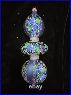 Christopher Radko Venetian Gardens Drop Ornament Rare Vtg #99-438-0 D