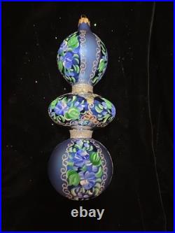 Christopher Radko Venetian Gardens Drop Ornament Rare Vtg #99-438-0 D