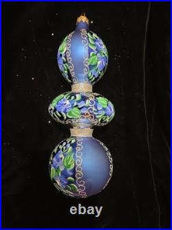 Christopher Radko Venetian Gardens Drop Ornament Rare Vtg #99-438-0 D