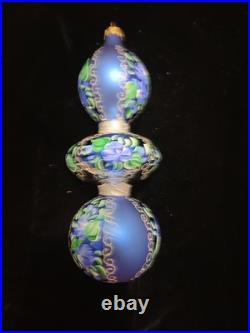 Christopher Radko Venetian Gardens Drop Ornament Rare Vtg #99-438-0 D