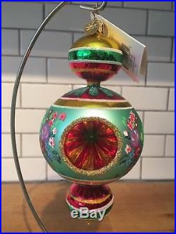 Christopher Radko Victorian Glory 02-0491-0 Razzle Dazzle Type Ornament Beauty