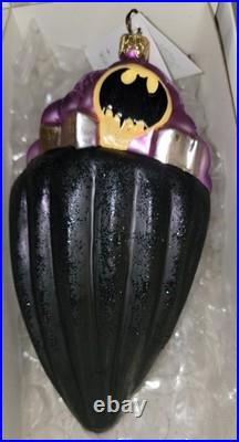 Christopher Radko Vintage Batman Ornament Limited Edtion 1872/7500 Nib Ext Rare