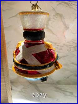 Christopher Radko Vintage Christmas Ornaments, Lot of 4