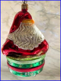 Christopher Radko Vintage Christmas Ornaments, Lot of 4