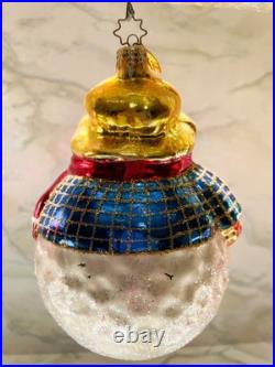 Christopher Radko Vintage Christmas Ornaments, Lot of 4