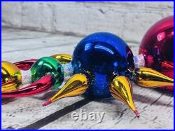 Christopher Radko Vintage Reflector Finial 00-500-0 17 Glass Tree Topper Rare