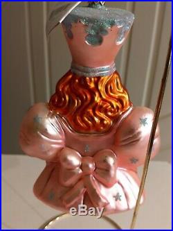 Christopher Radko/WB GLINDA THE GOOD WITCH Ornament Wizard of Oz retired LE