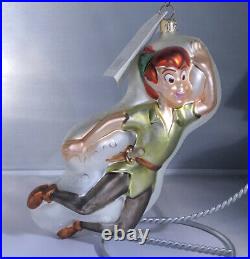 Christopher Radko Walt Disney Peter Pan Ornament Showcase 98-DIS-18 RARE Tag Box