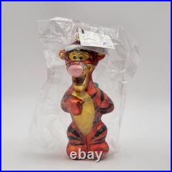 Christopher Radko Walt Disney Tigger Christmas Ornament New Read
