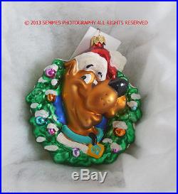 Christopher Radko Warner Brothers Studio Store Scooby Dooby Doo Ornament NIB