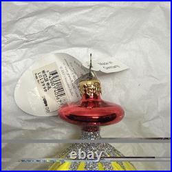 Christopher Radko Whistler Whirl Drop Ornament Vintage