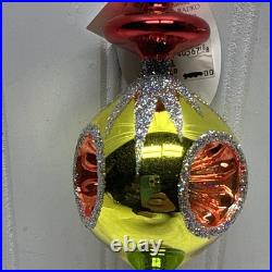 Christopher Radko Whistler Whirl Drop Ornament Vintage