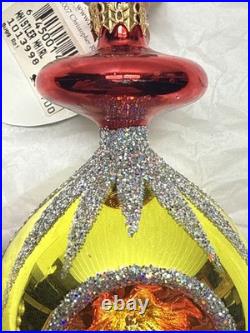 Christopher Radko Whistler Whirl Drop Ornament Vintage