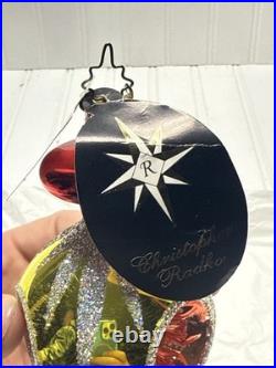 Christopher Radko Whistler Whirl Drop Ornament Vintage