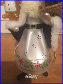 Christopher Radko With Toys & Bears Santa Claus Ornament 98-063-0 1998 Rare HTF