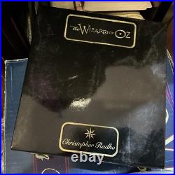 Christopher Radko Wizard Of Oz Blown Glass Ornaments RUBY SLIPPERS (Pair) In Box