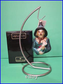 Christopher Radko Wizard of Oz Christmas Ornament Scarecrow