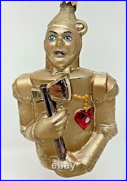 Christopher Radko Wizard of Oz The Tin Man Glass Ornament 97-WB-14