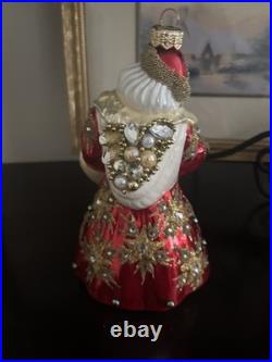 Christopher Radko heartfully yours Santa Splendor 30521 new limited edition