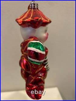 Christopher Radko vintage 2002 RARE Holly Jean Poinzy pal (RED) see photos