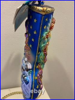 Christopher Radko vintage 2006 VERY RARE Winter Journey Angel -Stocking NEW